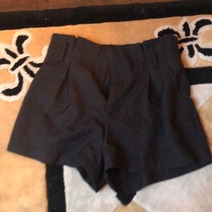 Valley girl black shorts